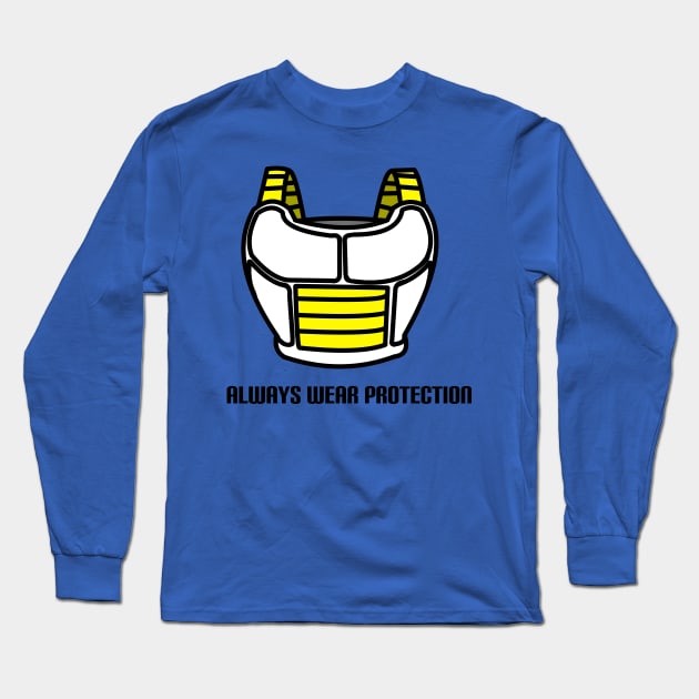 Saiyan Armor Long Sleeve T-Shirt by JacCal Brothers